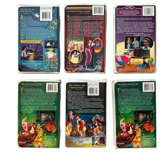 Disney Masterpiece Collection VHS tapes - Picture 3 of 3